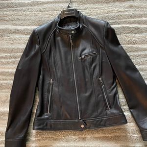 Leather jacket